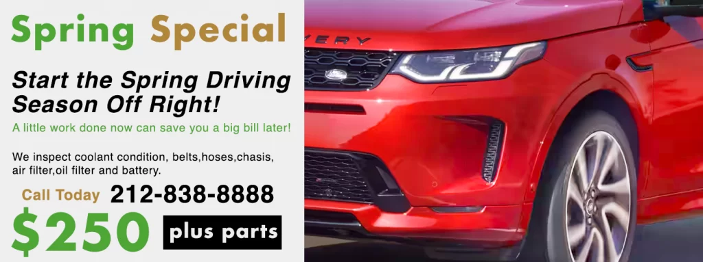 Expert Land Rover auto body, paint and collision repair by the best Land Rover dealer alternative near me in NYC, Manhattan and the tri-state area.