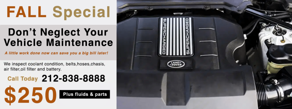 Expert Land Rover auto body, paint and collision repair by the best Land Rover dealer alternative near me in NYC, Manhattan and the tri-state area.